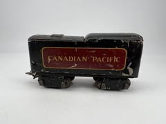 Marx O Gauge Canadian Pacific Tender Car Black/Red Fair