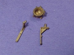 O/On3/On30 PYLE NATIONAL SMALL BACK UP HEADLIGHT WISEMAN BACK SHOP BRASS BS-126