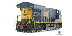 HO ScaleTrains Rivet Counter SXT30519 CSX/CSXT GE Tier 4 GEVO ET44AH #3378