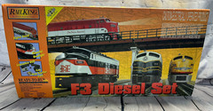Rail King F3 MTH O-27 Diesel Rugged Rails Set F3 New Haven R-T-R 30-4115-1 Read