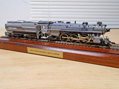 Franklin Mint-Mantua HO UP Grey Goose Loco 4-6-2 & 12 Whl Tnder Runs+Brass Trim