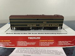 Walthers Trainline HO Scale ALCO FB-1 Spokane Portland & Seattle #203 SPS #1