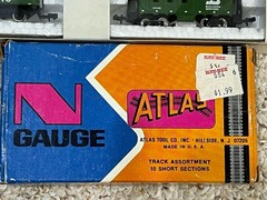NOS Bachman N Scale BURLINGTON NORTHERN BN 9749 F9 LOCO w/ CABOOSE & TRACK