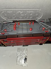 LGB 22400 G Scale Red Crocodile Electric Engine #413 W/Box And Inserts