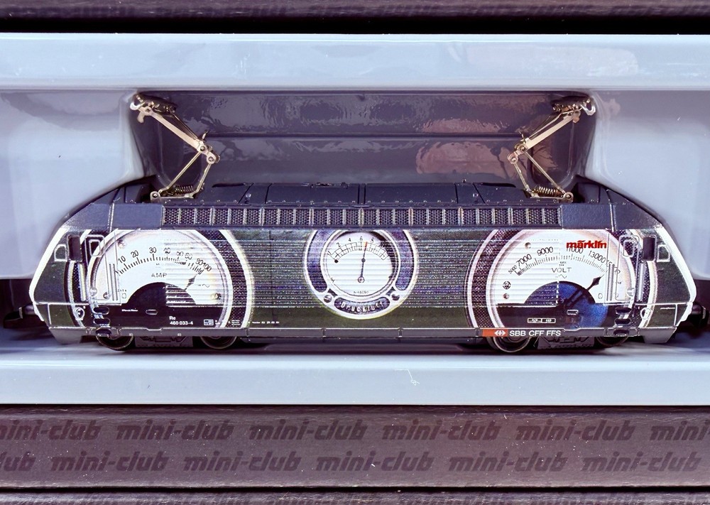 Marklin Mini-Club Z-Scale 88463 “Swiss Collection 5” SBB Class 460 Locomotive