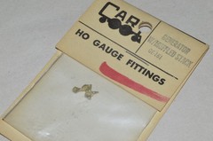 HO scale steam locomotive PARTS brass Cary GE-161 generator w/ muffled stack