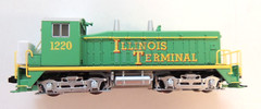 NEW BROADWAY LTD. PARAGON 4 N GAUGE ILLINOIS TERMINAL CO. EMD SW7 SWITCHER