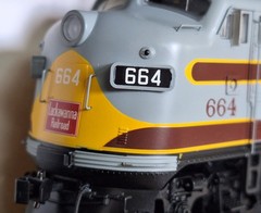 Bowser Exec Ln/Hobbytyme #24636 HO DL&W F-3A #664 Tri-StateRHS/Steamtown/LokSnd