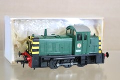 BACHMANN SILVER FOX MODELS KIT BUILT BR GREEN RUSTON CLASS 07 DIESEL LOCO D2991