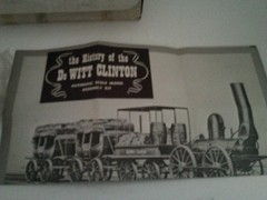 Strombecker “DeWitt Clinton” Wood Model Train Kit