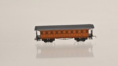 Railex Brass Stuttgart Steam Loco & Baggage & 3 Coach set Z scale