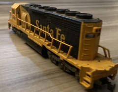 HO Scale Gauge AHM Santa Fe Diesel 5707 Preowned