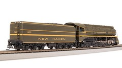 Broadway Limited 7876 HO Scale New Haven I-5 Green Fantasy Scheme Steam #1400