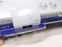 Lionel 2339 Wabash GP7 Diesel Blue, Gray Postwar O gauge X8578