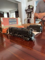 Lione O Gauge 671 Steam Engine With tender and box
