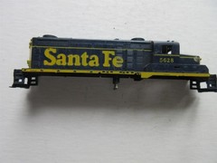 HO Scale SANTA FE #5628 LOCOMOTIVE SHELL ONLY