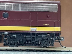 Athearn Genesis G2524 – SOO LINE F3A/F3B Phase 4 Set 2200B/2200C DC HO Scale