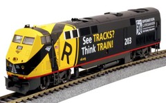 KATO 37-6119 HO Scale GE P42 Amtrak #203 Operation Lifesaver 50 YEARS Loco~NEW