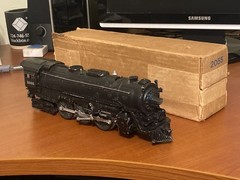 Lionel Postwar 2055 locomotive and 2046W