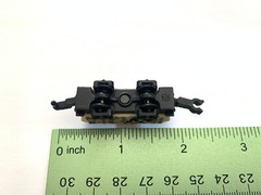 1 MINIATURE CLOSE TO N SCALE 1.5″ MILITARY CAMO TRAIN CAR CABOOSE Micro Machines
