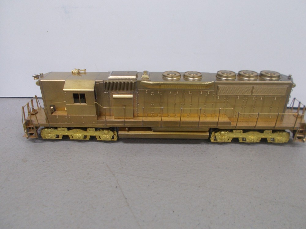 ALCO # D-142HB~BRASS~ EMD SD-40H POWERED LOCOMOTIVE~NOS-RUNS GOOD~HO SCALE~LOT A