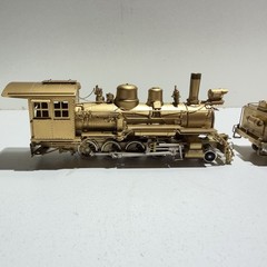 Westside Model Co. HOn3 C&S RGS #74 2-8-0 Locomotive Unpainted Boxed