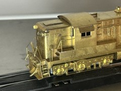 Hallmark Models HO Brass Baldwin AS-616 Diesel Locomotive KMT Japan Unpainted