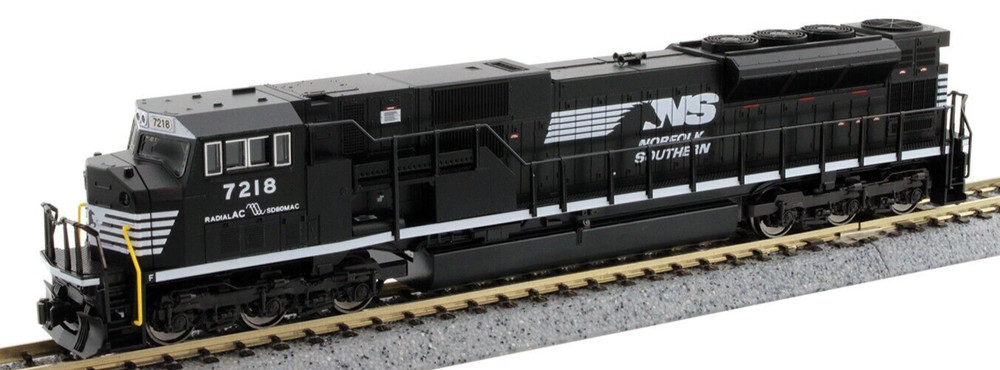 KATO 1765517 N SCALE SD80MAC Norfolk Southern 7218 STANDARD DC 176-5517