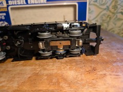 K-Line 2775 Reading Lines MP-15 Dual Motors, Operating Lights & Couplers 1/48