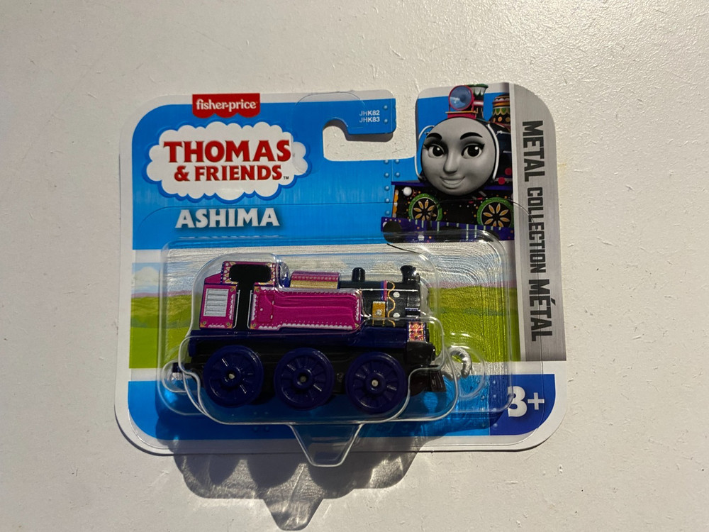 Fisher-Price THOMAS & FRIENDS *ASHIMA* INDIAN PINK METAL ENGINE NEW! 3+