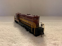 Atlas Classic #8412 HO Scale Maine Central EMD GP7 Locomotive #564 DC tested