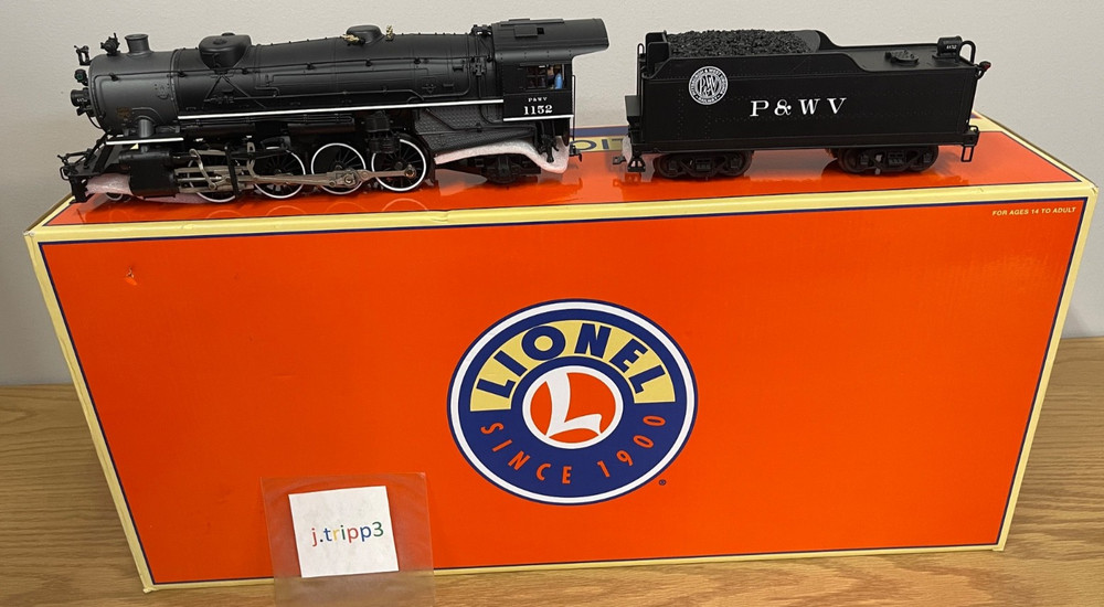 Lionel 6-81184 Pittsburgh West Virginia Legacy Mikado 2-8-2 Steam Loco O Scale