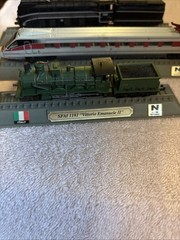 Vintage Del Prado N Scale Display Models 7 Locomotives 1:160 USA Ita Sp Ger 2003