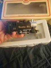 Ho scale Model Power Deluxe 0-4-0 23 Santa Fe Locomotive, Model 6500 New