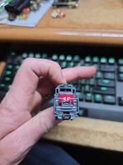 Southern Pacific Locomotive # 9725 Model Train #418 High Speed N Scale