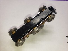 Front SD40T-2 GEARED 6 WHEEL TRUCK HO Scale ATHEARN Good CONDITION