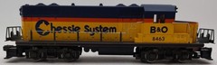 Lionel 6-8463 O Gauge Chessie System GP20 Diesel Engine EX/Box