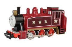 Bachmann 58819 HO Scale Thomas and Friends Rosie (Red) Locomotive with Moving Ey