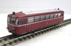 FLEISCHMANN 7400 7401K N DB VT95 DIESEL RAIL BUS & PASSENGER CAR SET OVP TESTED
