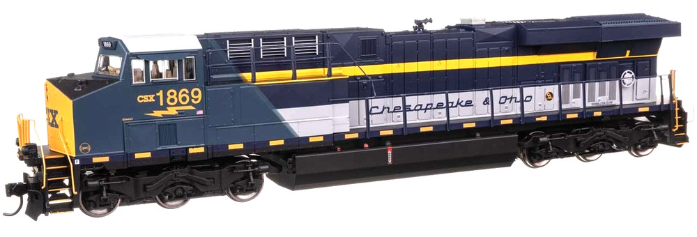 Walthers ~ HO Scale ~ GE ES44AC GEVO ~ ESU Sound & DCC ~ CSX #1869 ~ 910-20226