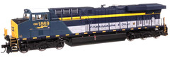 Walthers ~ HO Scale ~ GE ES44AC GEVO ~ ESU Sound & DCC ~ CSX #1869 ~ 910-20226