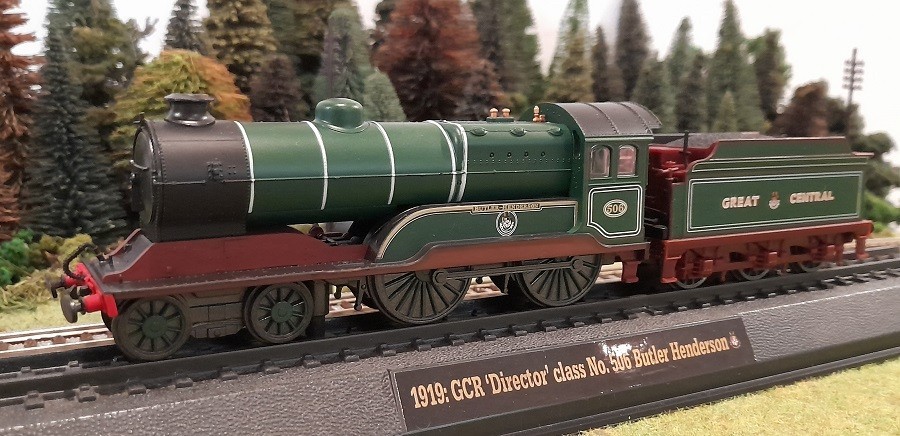 * 1/76 * Amercom * 1919 GCR Director Class 506 Butler Henderson * + Magazine #16