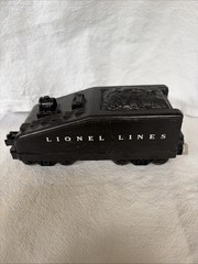 Vintage Lionel Postwar “Lionel Lines” Plastic Slope-Back Tender