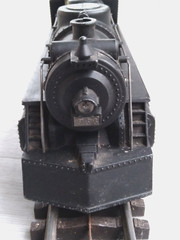 vintage MARX 666 Cast Metal Steam Engine with Allstate Tender- Works with Lionel