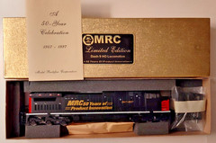 HO Scale MRC Limited Edition 50th Anniversary Locomotive New no 1947 Vintage