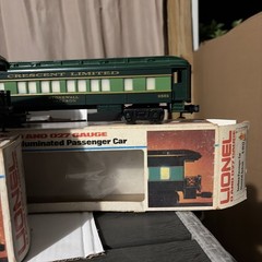 LIONEL 6-8702 SOUTHERN CRESCENT STEAM ENGINE W 6 PASSENGER CARS! TESTED! VIDEO!