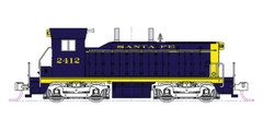 Kato 1764375 N Scale AT&SF EMD NW2 Switcher #2412 (DC)