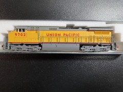 Kato N Scale 176-3304 C44-9W “Dash 9” Union Pacific Locomotive Rd#9702