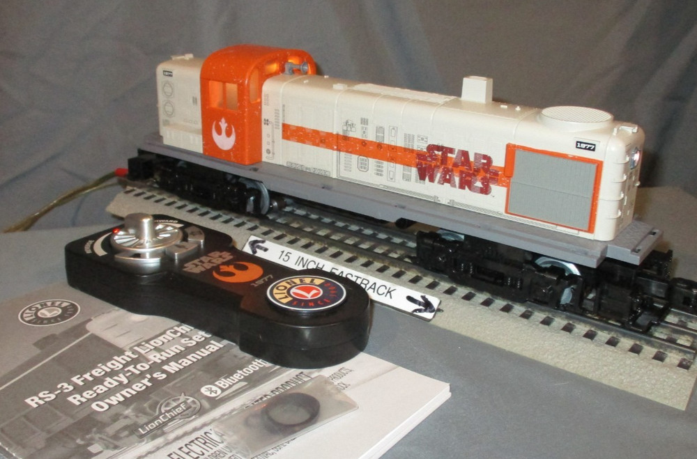 Lionel 23041 Star Wars Rebel #1977 LC/BT Pwr’d RS-3 Diesel w/Snds O/027 ga. 2025