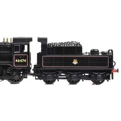 Graham Farish 372-626B N Gauge BR Black (Early) Ivatt 2MT 46474